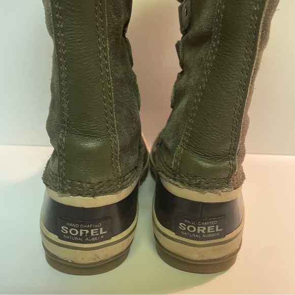 Sorel Boots Womens 6 Olive
Winter Snow JOAN OF ARCTIC
Faux Fur Suede Rubber - Picture 4 of 8